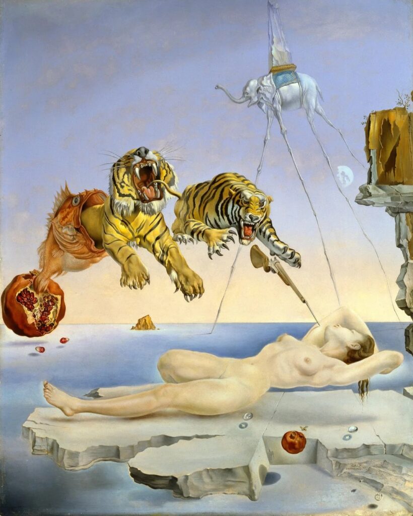 dream_writing_dali dream writing dali