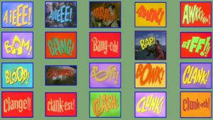 onomatopoeia in writing